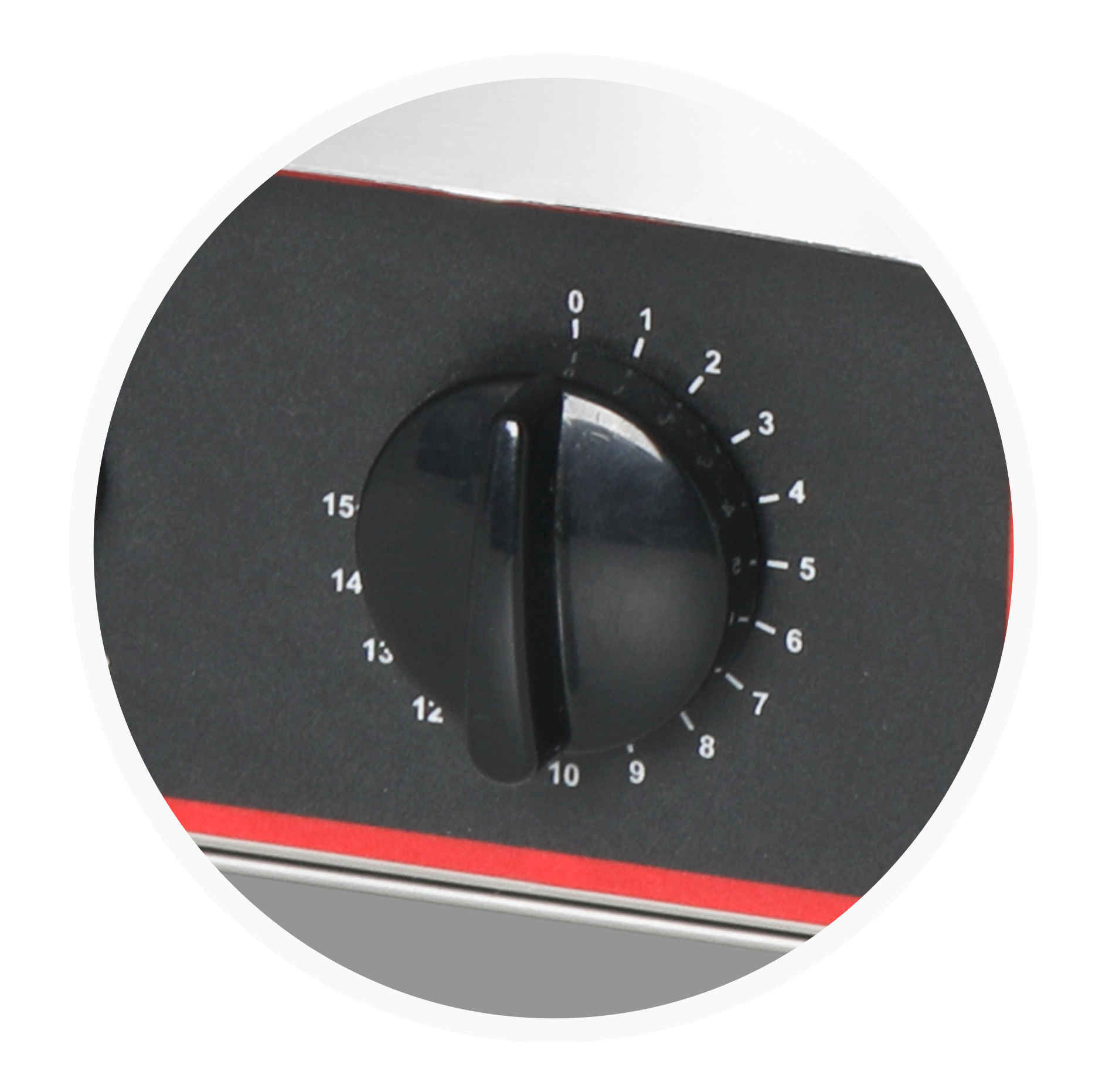 Table Top Electric Hotplate with Half Ribbed