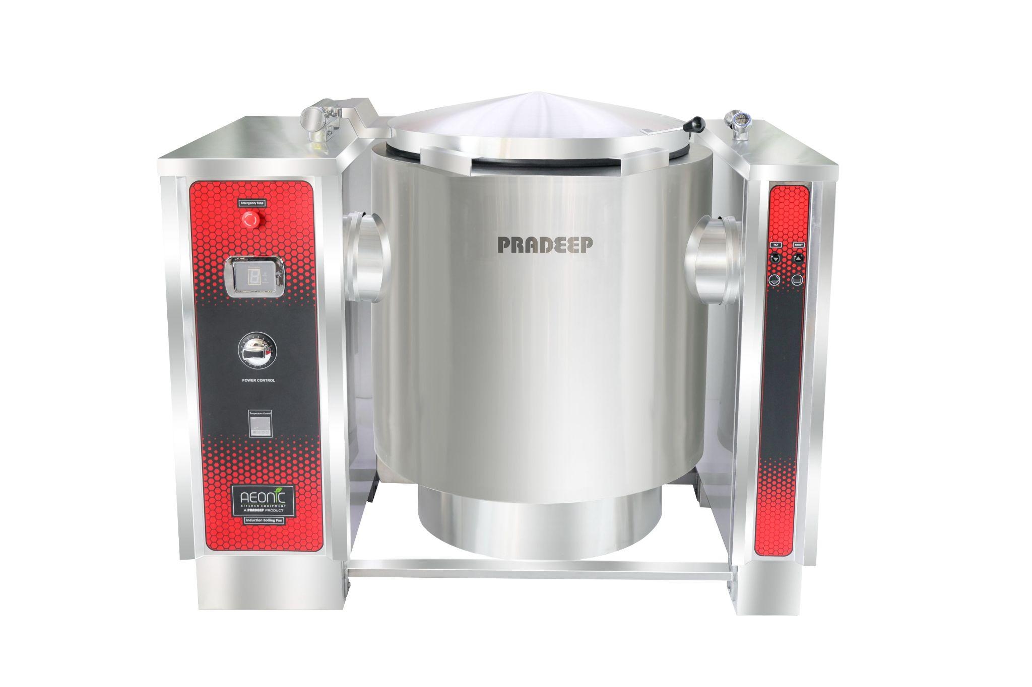 Commercial Induction Boiling Pan Single Jacket