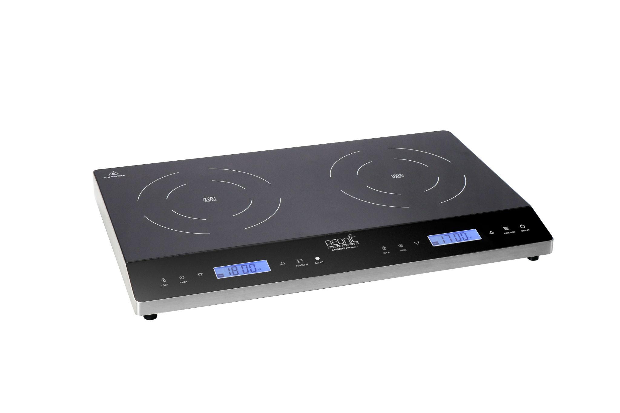 Aeonic Buffet Station – Dual Zone Induction Cooker