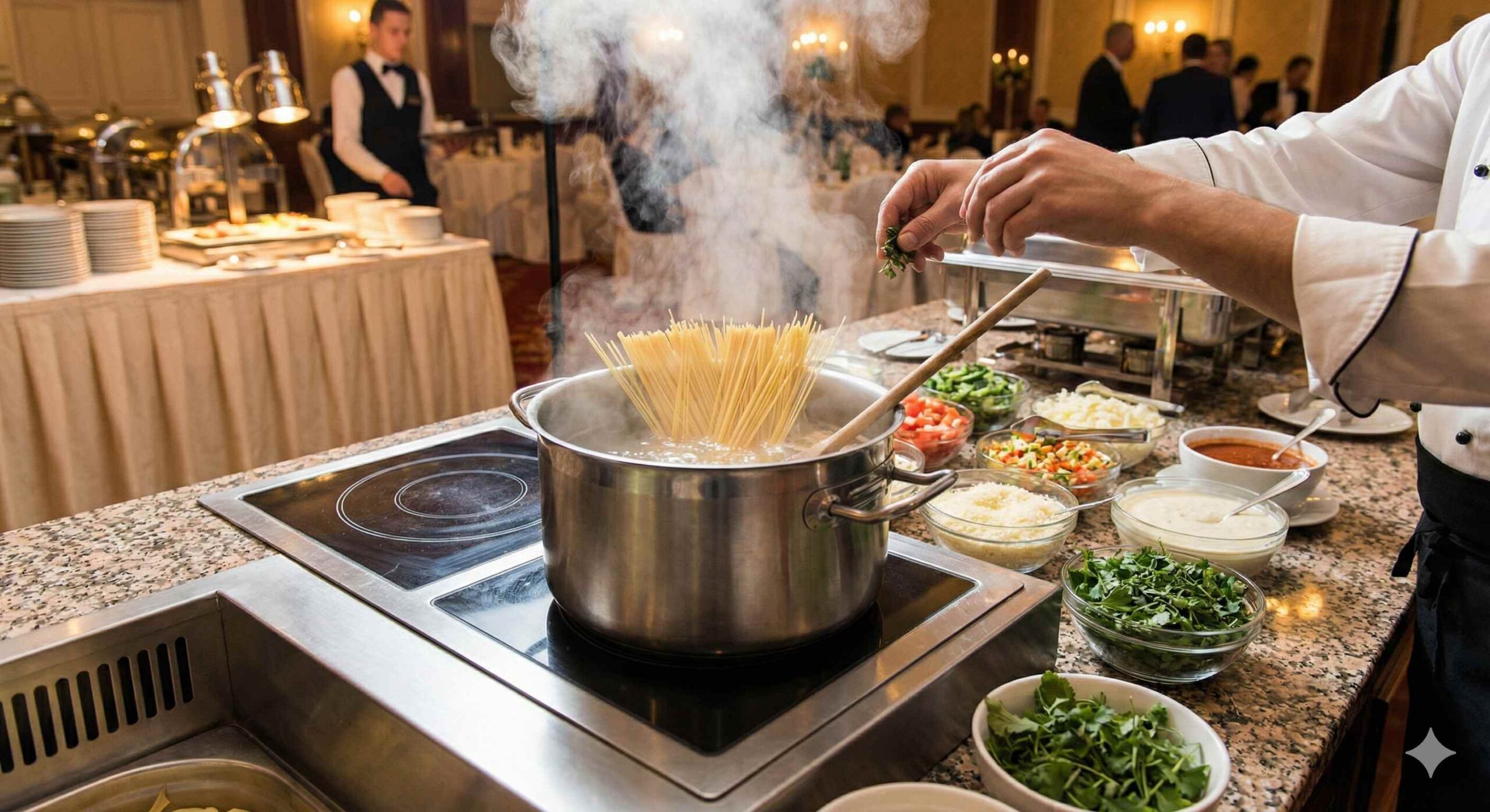 Buffet Station Induction Cooker