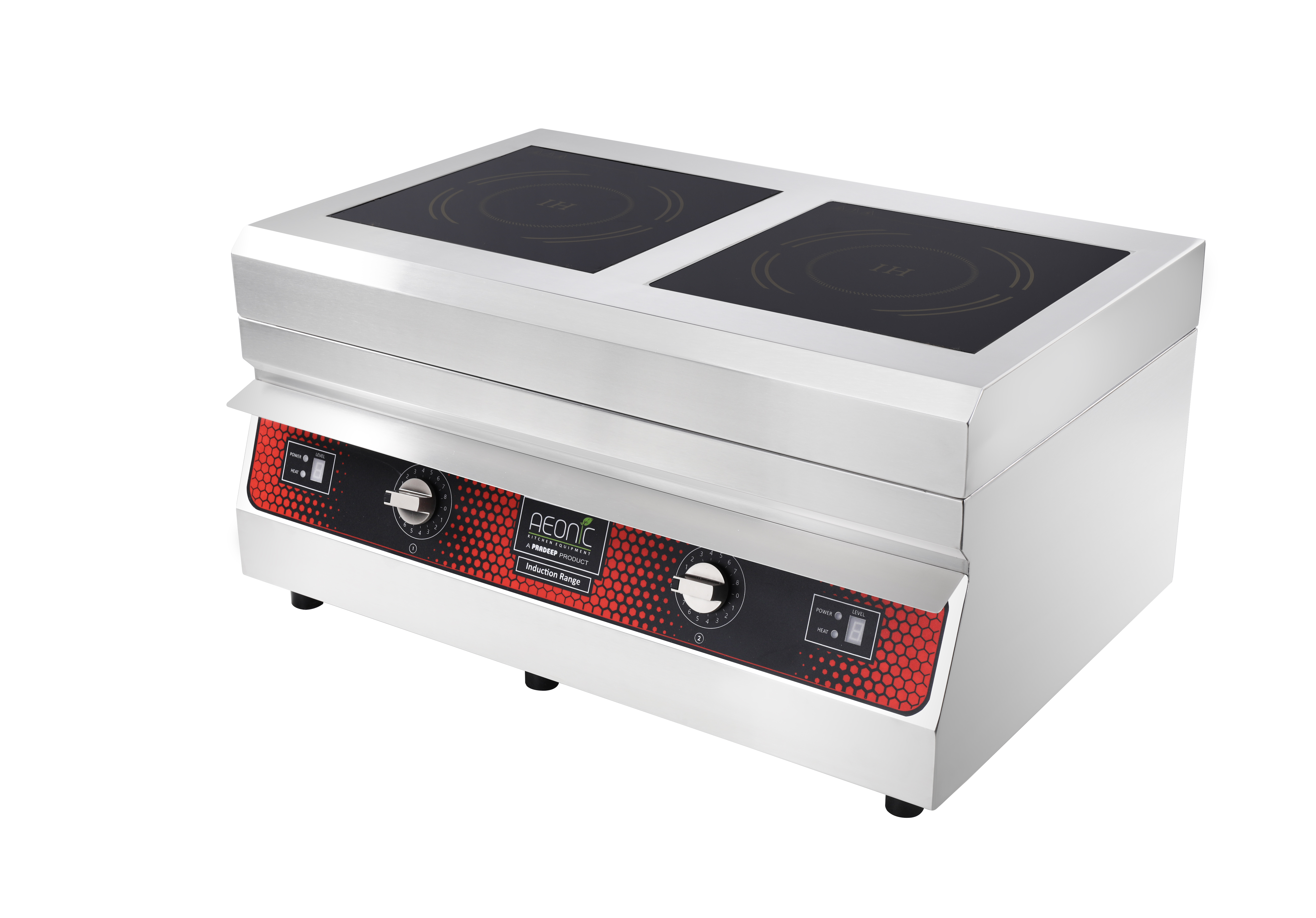Commercial Induction Two Zone Range – Vertical Stand
